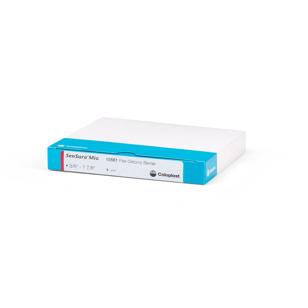 SenSura® Mio Flex Flat Ostomy Barrier, Trim to Fit 10 – 48 mm, Red Match 10561