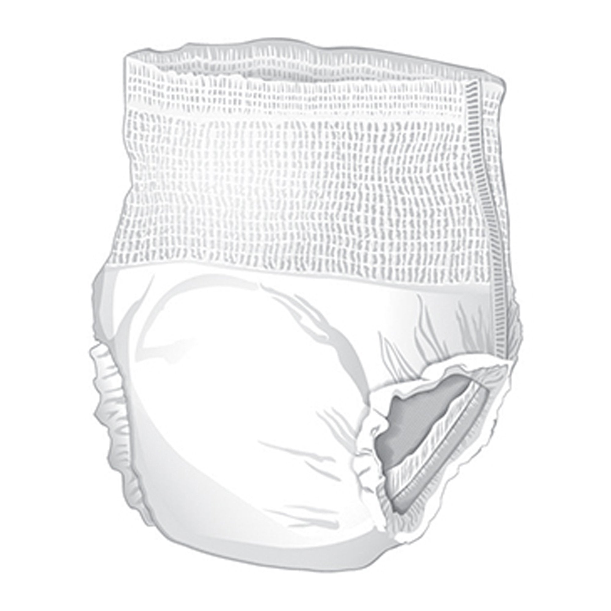 McKesson Ultimate Heavy Absorbency Incontinence Underwear, Medium UW33851