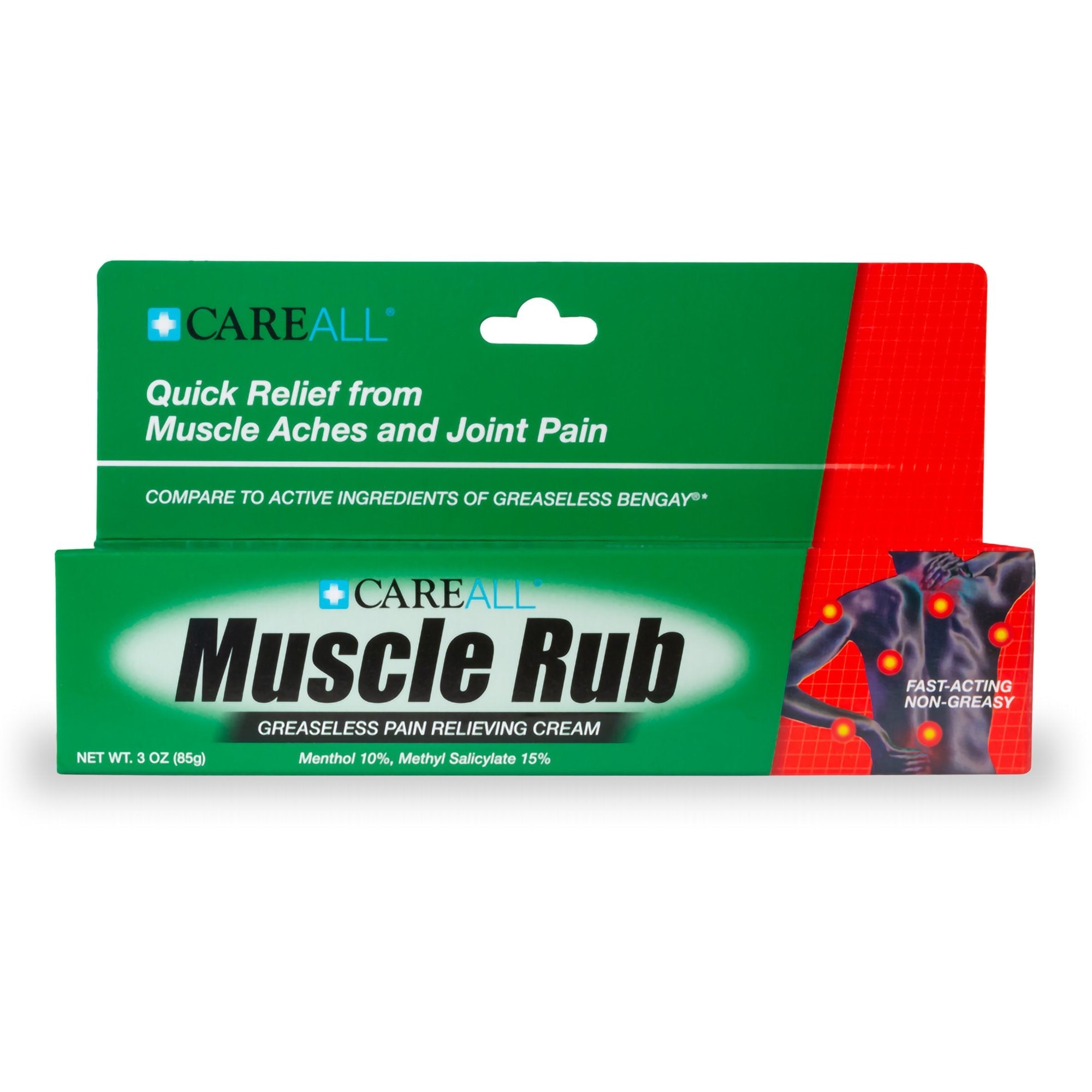 CareAll® Menthol / Methyl Salicylate Topical Pain Relief MUS3