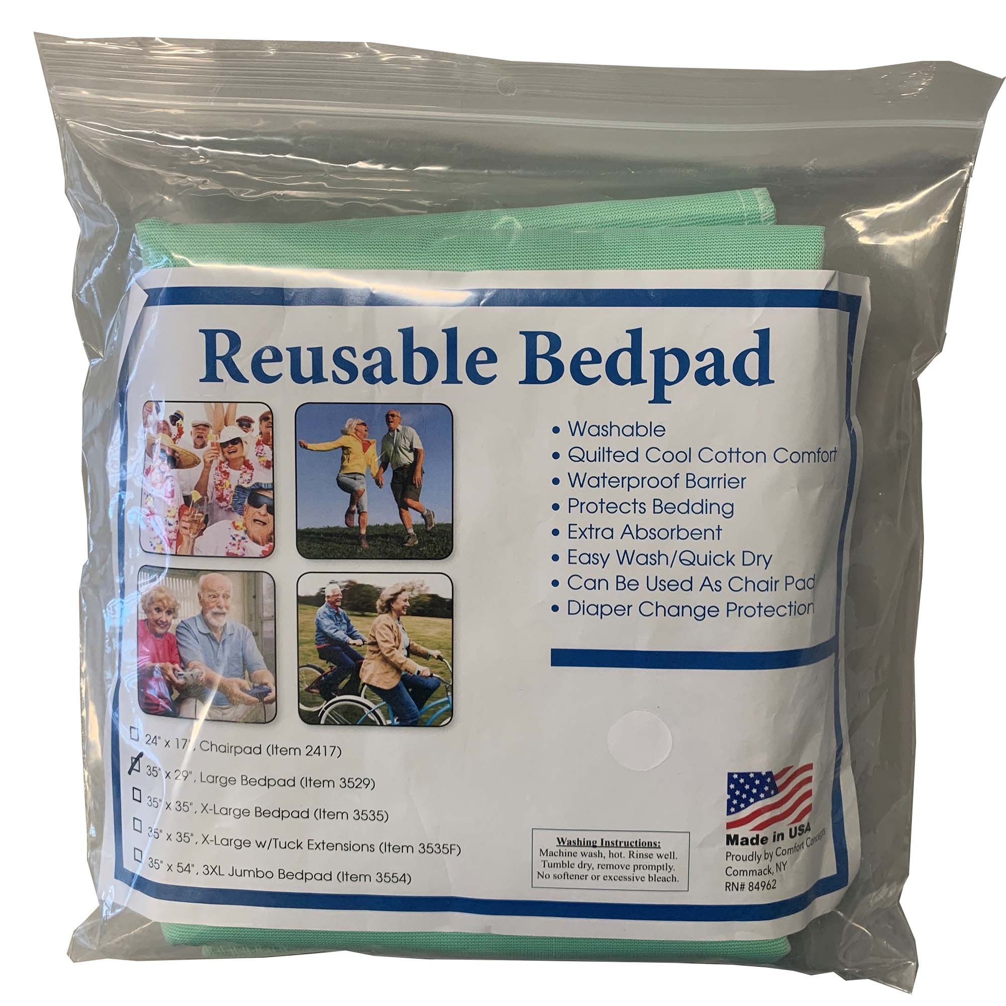 Comfort Care™ Underpad, 29 x 35 Inch W298GP-MK
