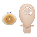 SenSura® Click Convex Light Ostomy Barrier, 31 mm Stoma Opening, Red Color Match 11024