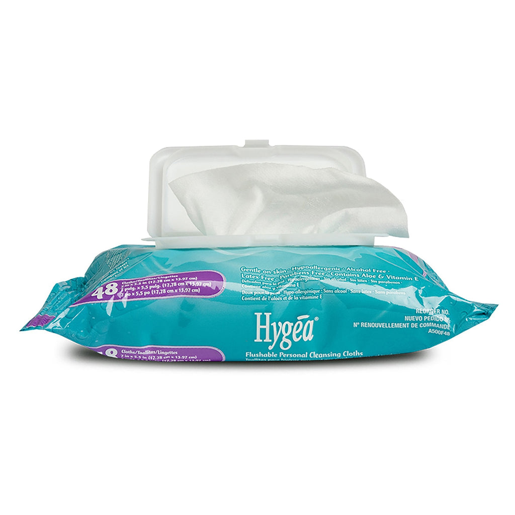 Hygea® Floral Scent Personal Cleansing Cloths A500F48