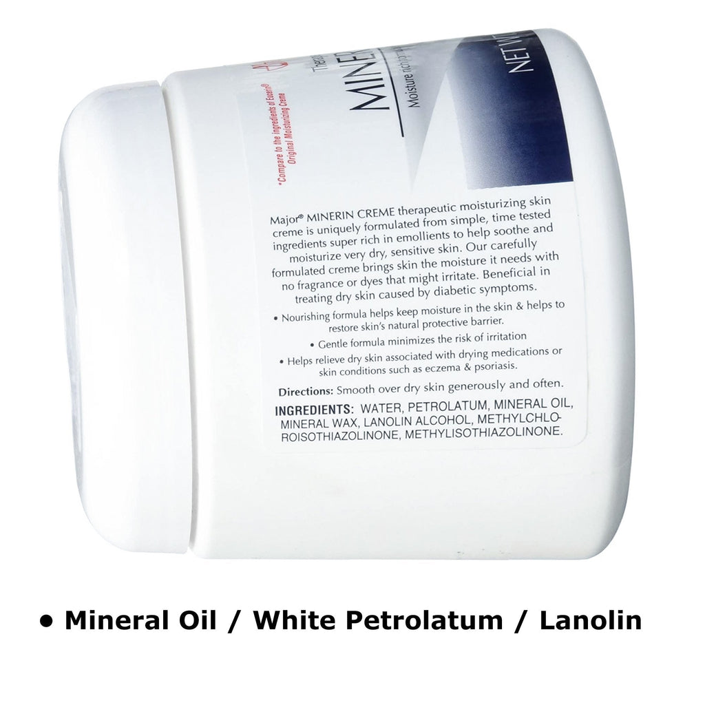 Minerin Creme™ Therapeutic Moisturizer, 16-ounce jar 00904775127
