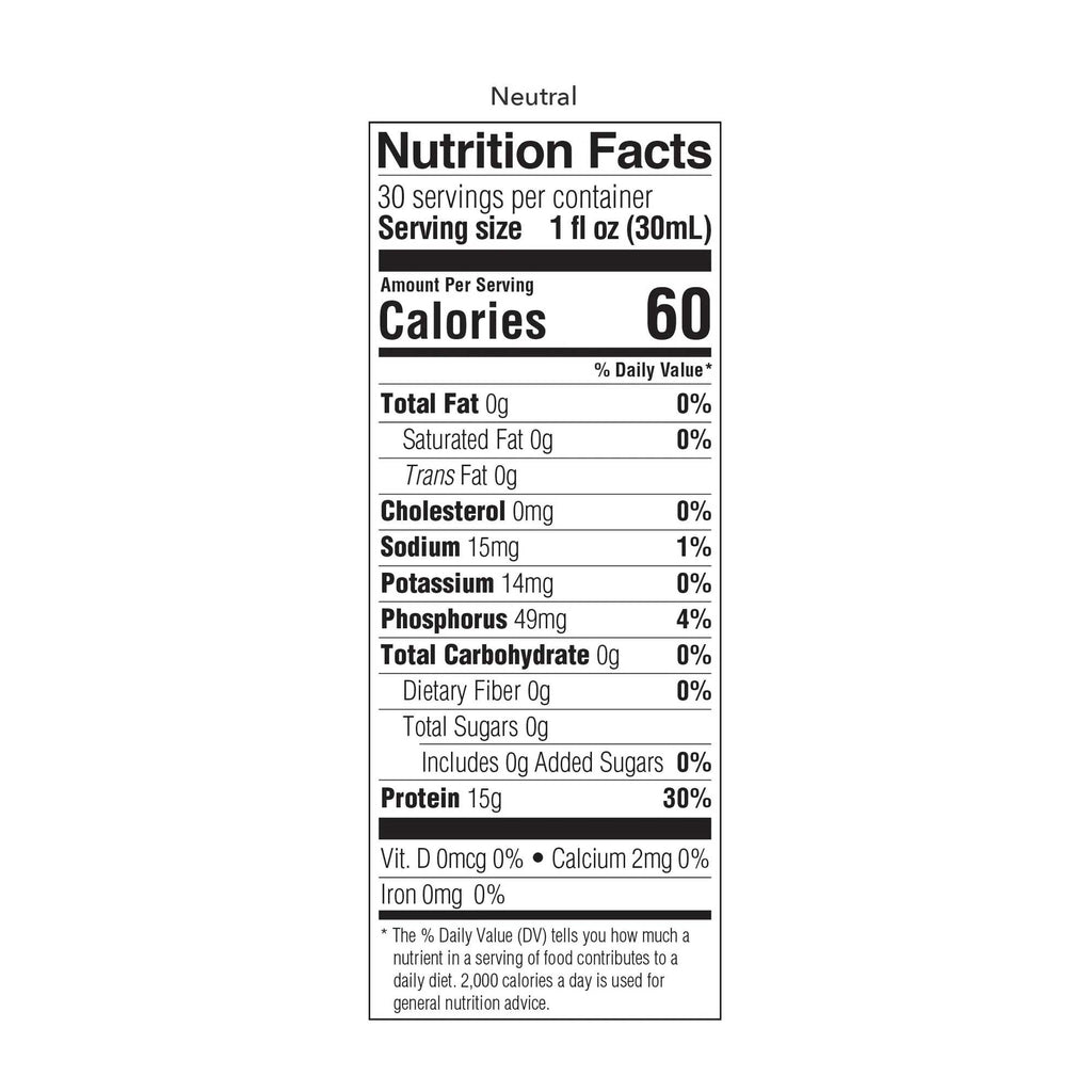 ProSource NoCarb™ NoCarb Liquid, 32-ounce Bottle 11525