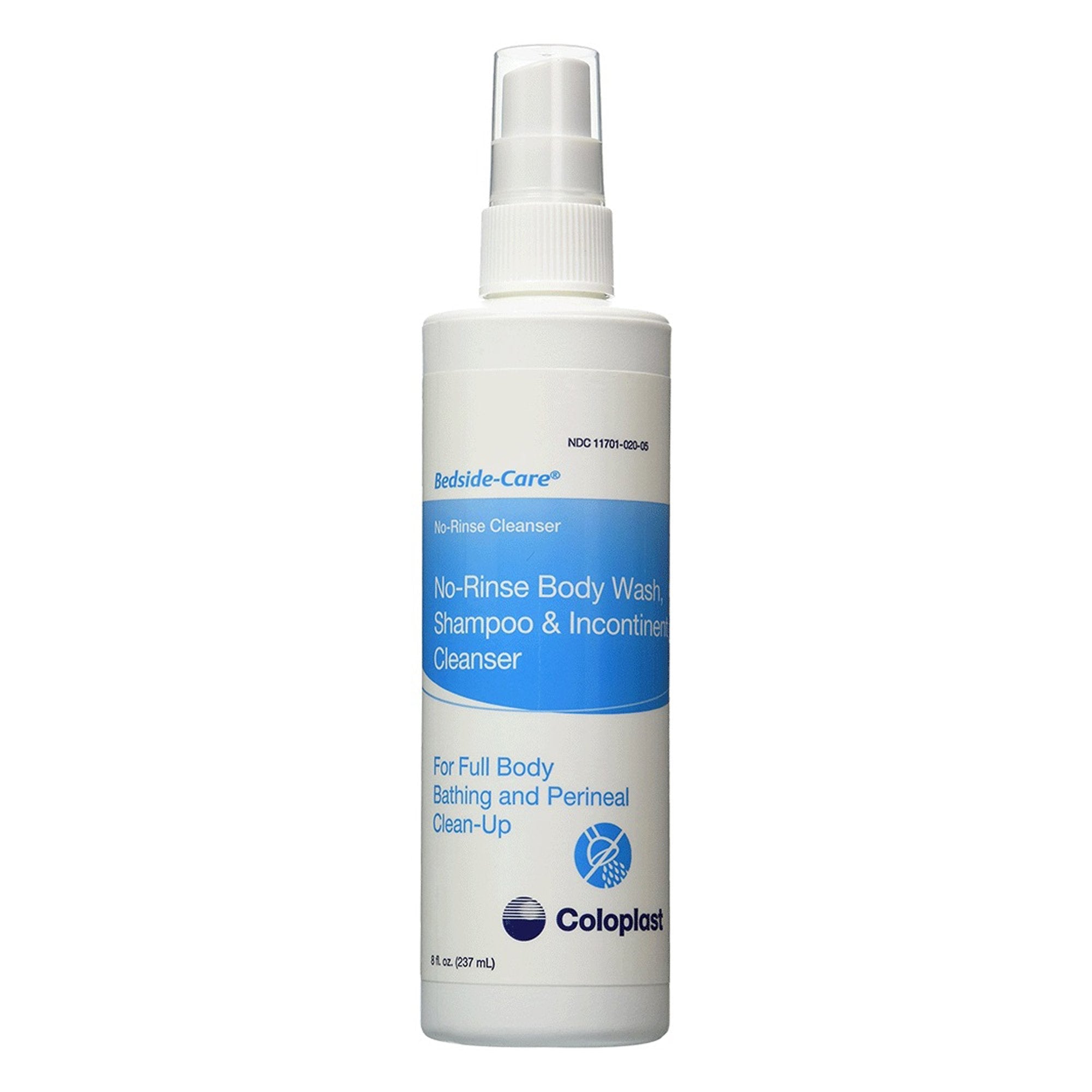 Bedside-Care® Rinse-Free Shampoo and Body Wash, Skin-Friendly Formula, 8.1 oz. COI61761