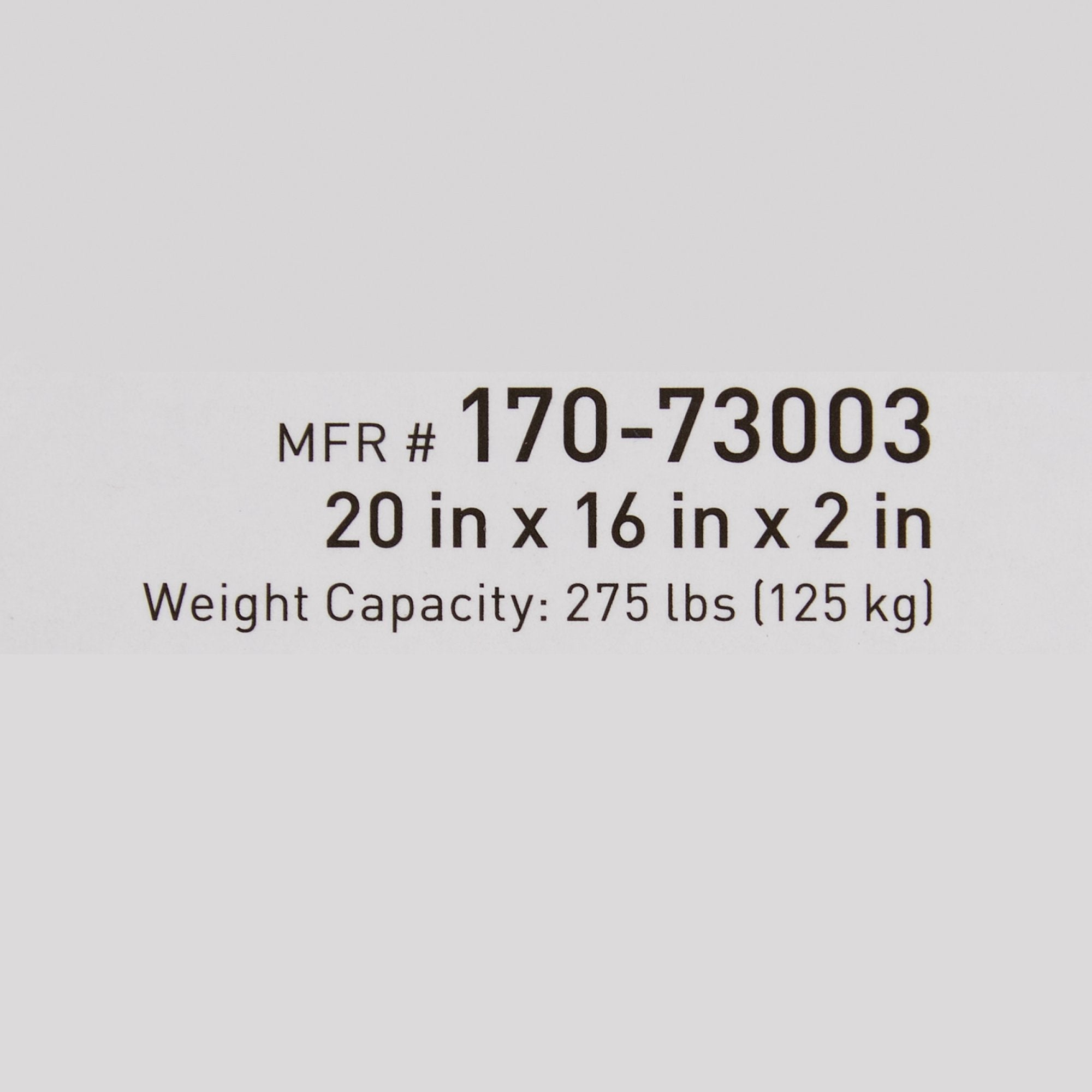 McKesson Gel Protekt Seat Cushion 170-73003