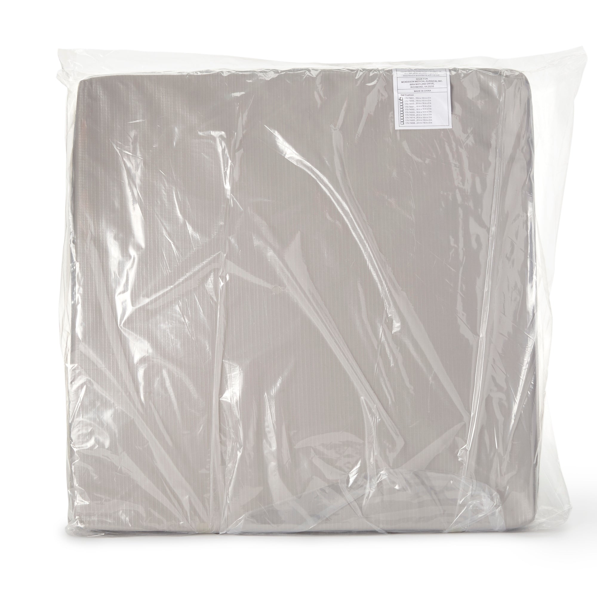 McKesson Gel Protekt Seat Cushion, 16 x 16 x 2 Inch 170-73001