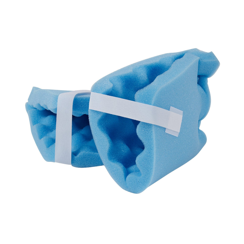 McKesson Heel Protection Pads, Convoluted Foam, Blue, Hook and Loop 136-28656