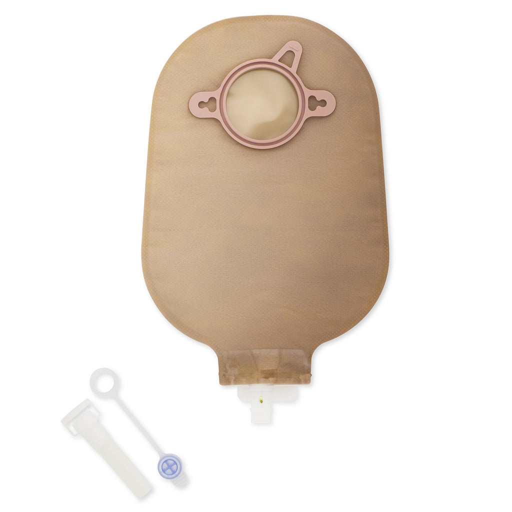 CeraPlus™ Soft Convex 1-Piece Biege Urostomy Pouch, Pre-cut to Fit 19 mm Stomas 8412