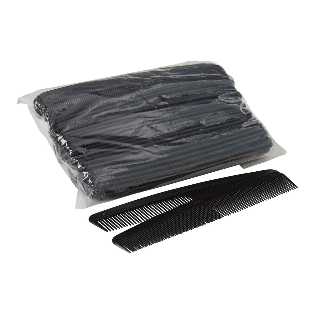 McKesson Black Plastic Hair Comb, 7 Inch 16-C7