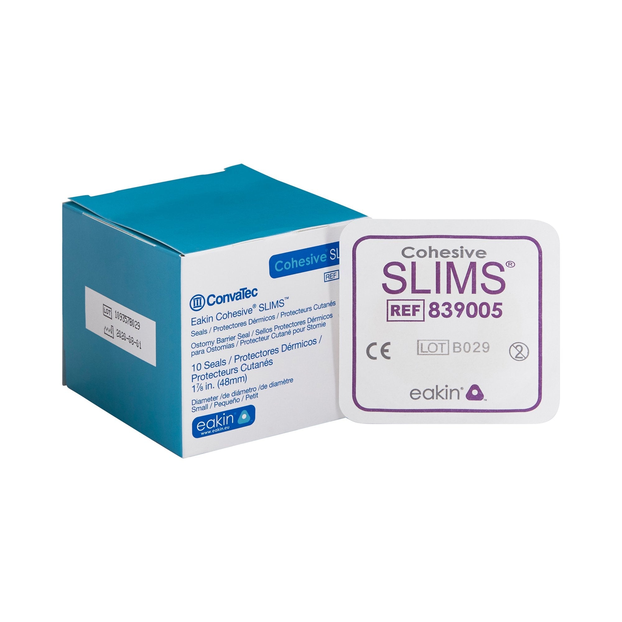 Eakin Cohesive Ostomy Barrier Seal, Slim, 5 cm diameter, 3mm thickness 839005