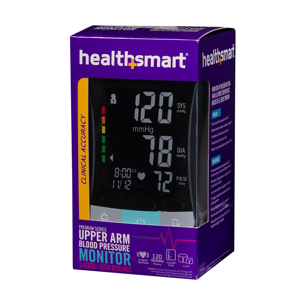 Mabis® One-Tube Blood Pressure Monitor, Digital, Black Cuff 04-655-001