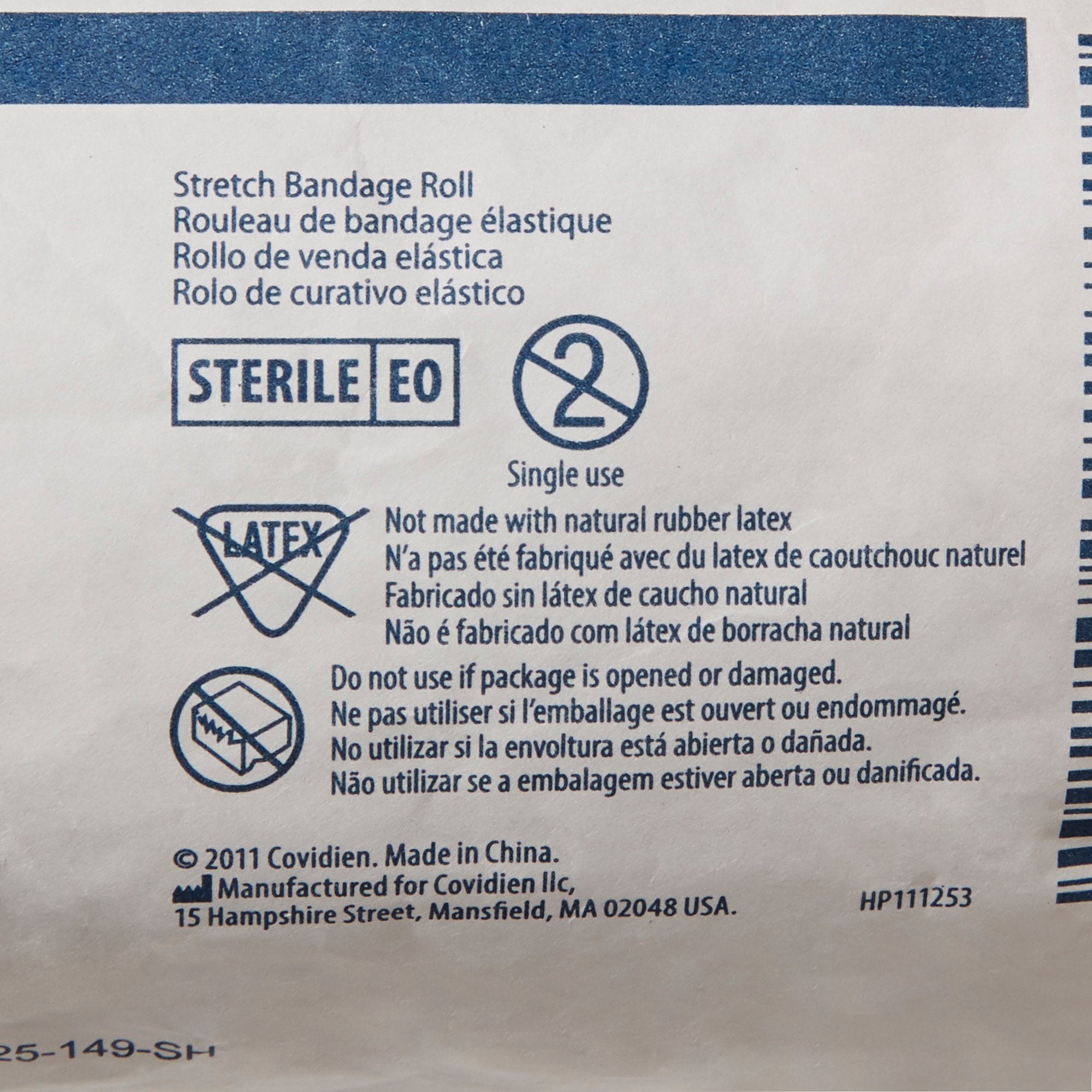 Dermacea™ Sterile Conforming Bandage, 3 Inch x 4 Yard, 1-Ply 441505