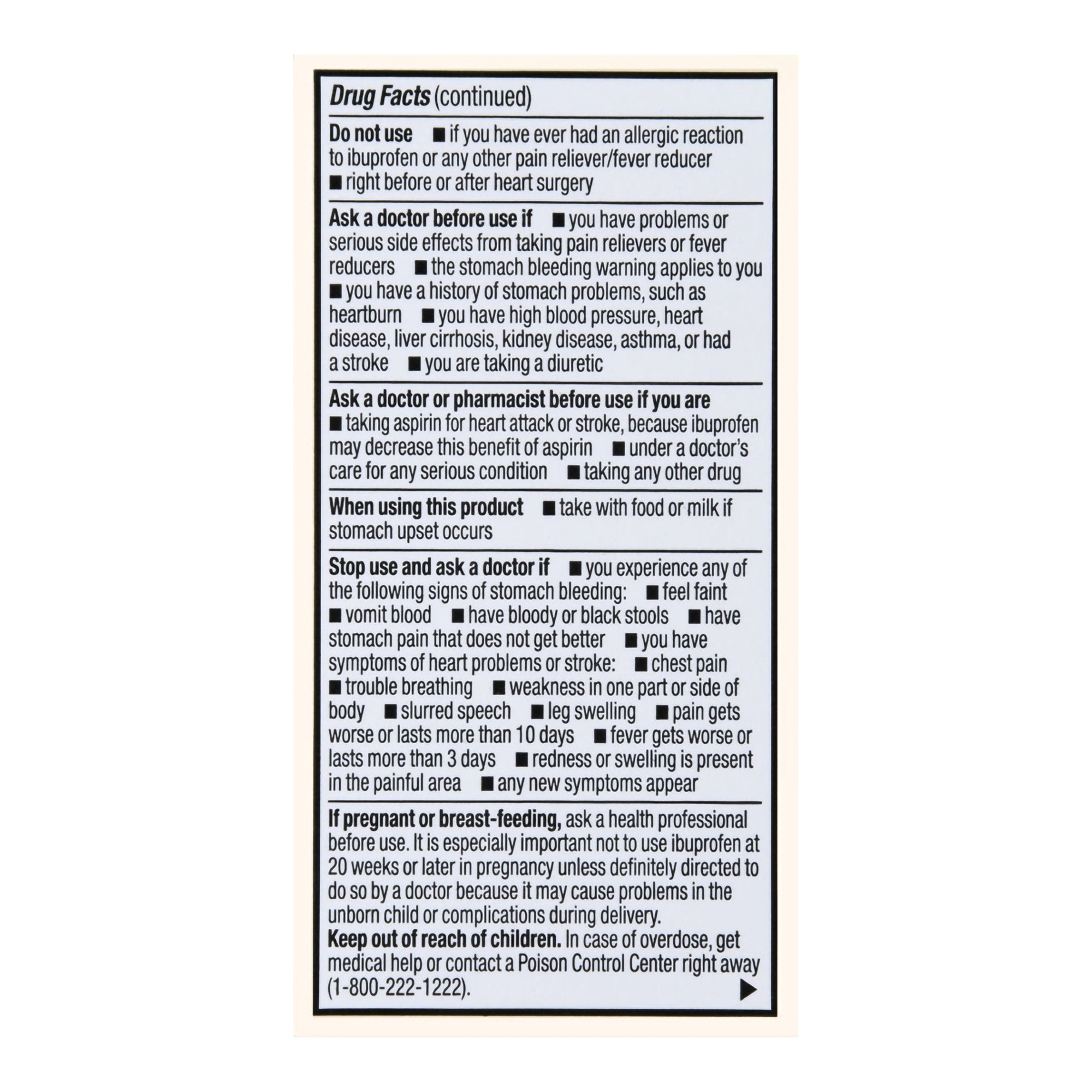 Foster & Thrive™ Ibuprofen 200 mg Coated Tablets 70677113201