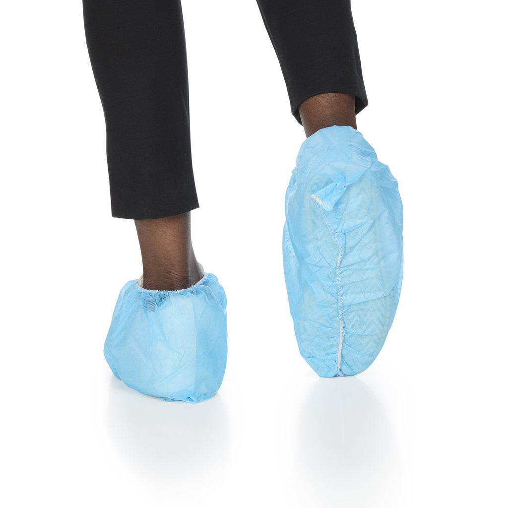 McKesson Shoe Covers, 2X-Large, Nonskid Sole, Blue 16-3558