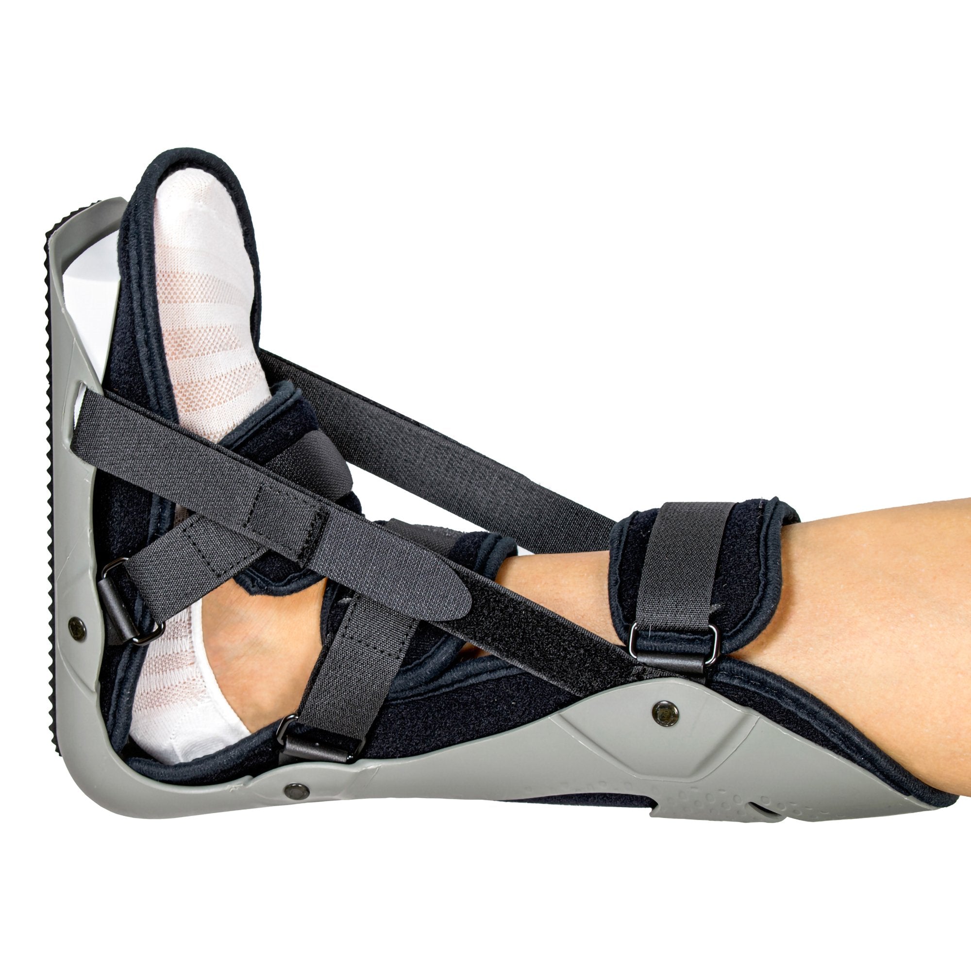 McKesson Flexion Straps with Toe Wedge Plantar Fasciitis Night Splint, Medium 155-79-97755