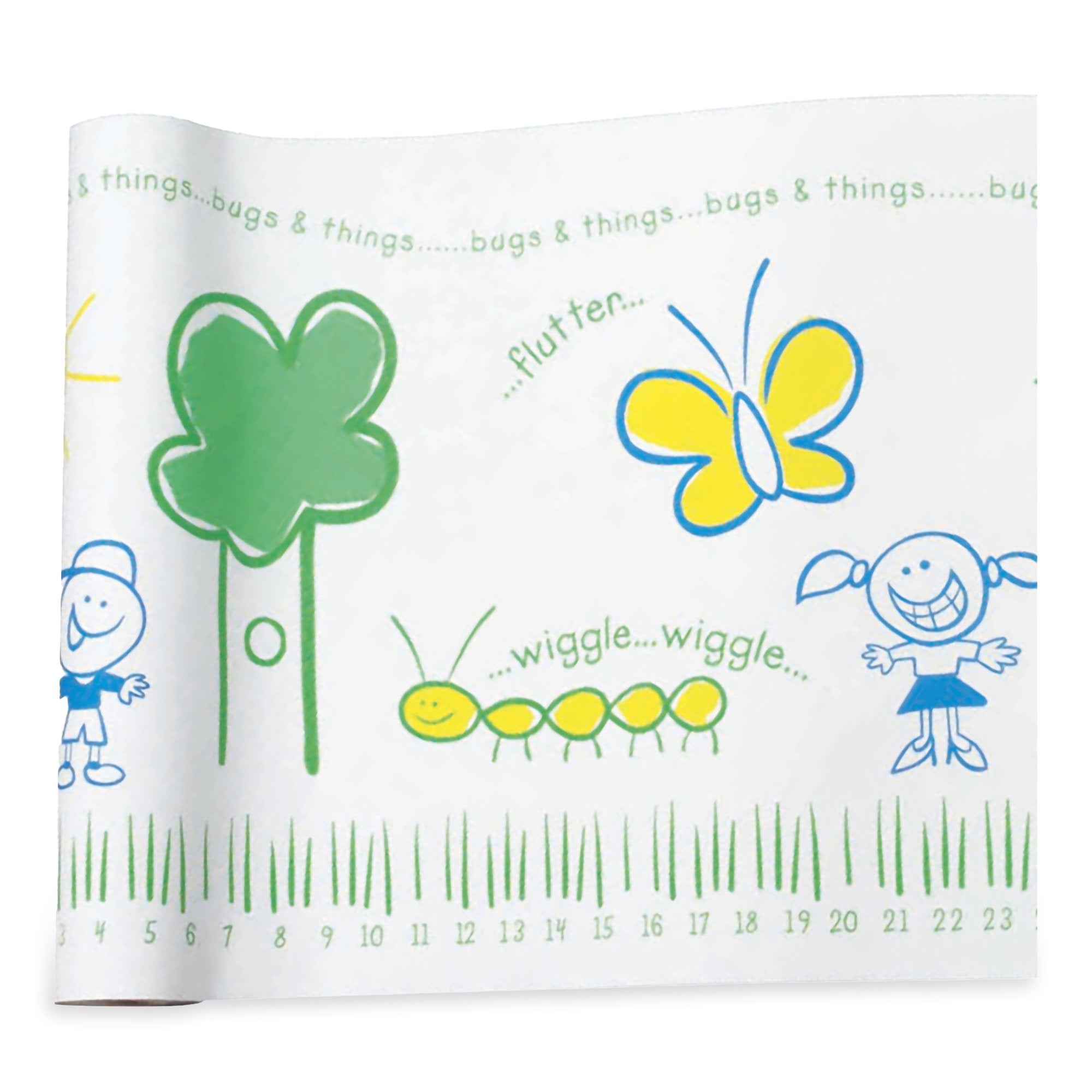 McKesson Smooth Table Paper, 21 Inch x 75 Yard, Print (Bugs and Things) 18-981521