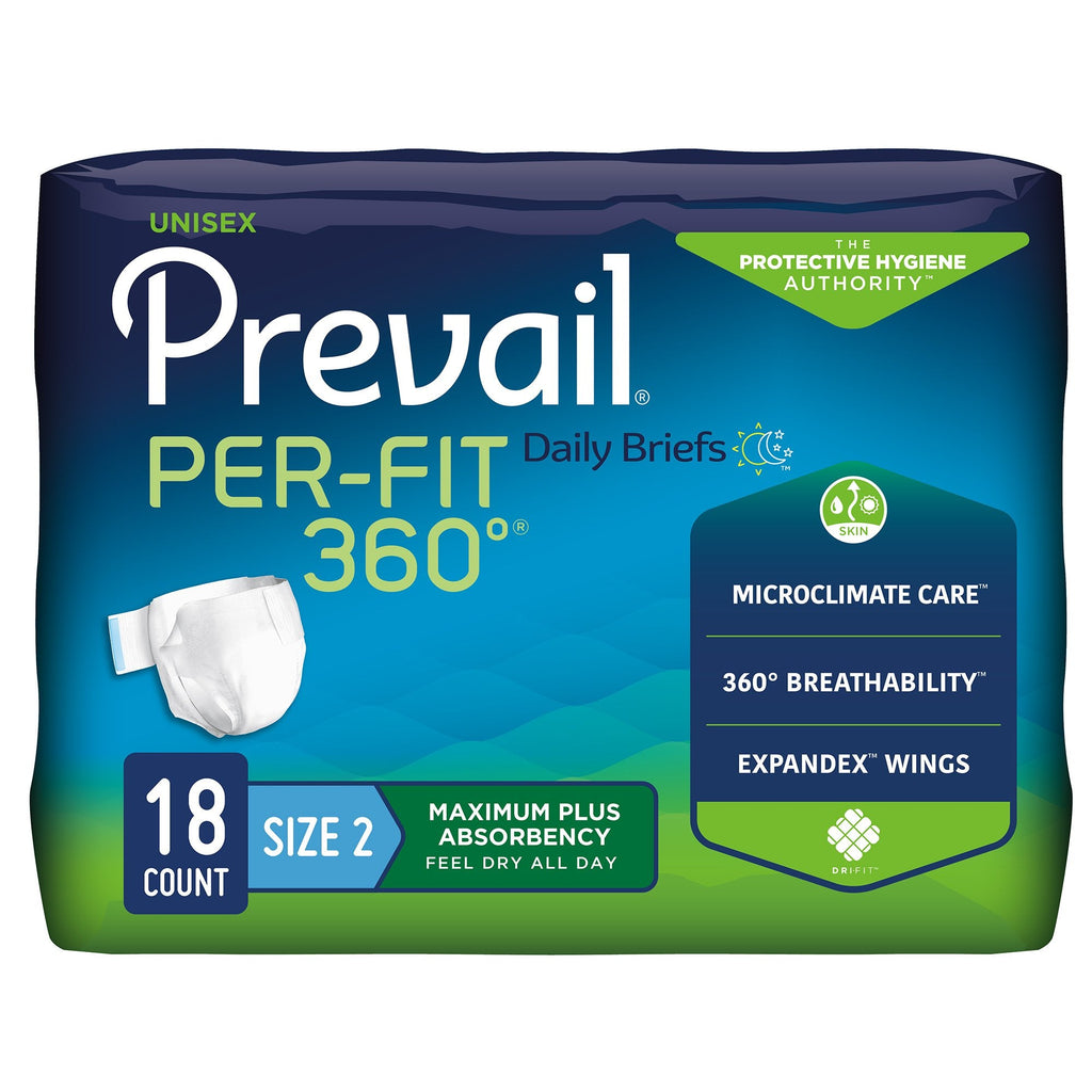 Prevail® Per-Fit 360°™ Daily Briefs, Maximum Plus, Large PFNG-013/1