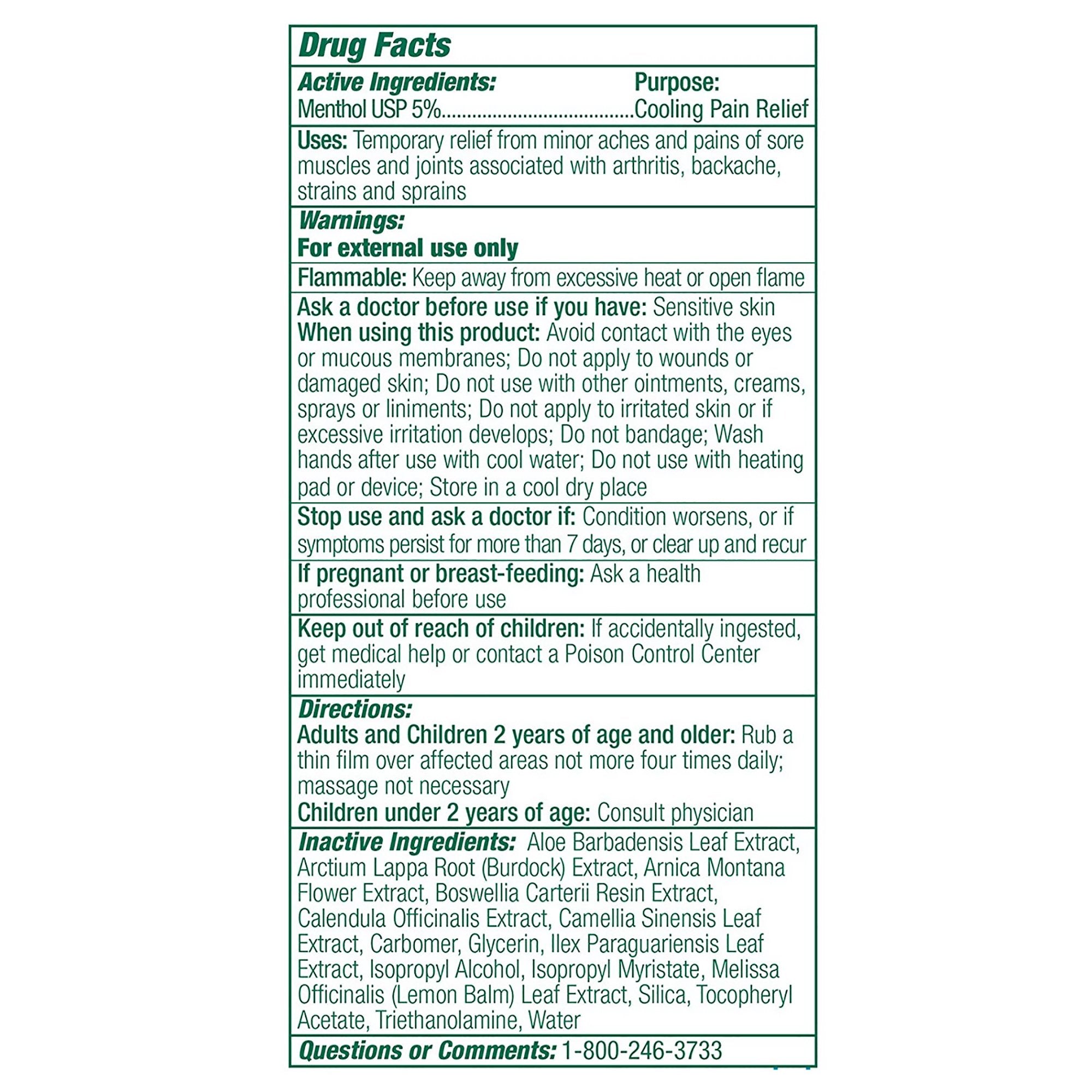 Biofreeze® Professional 5% Menthol Topical Pain Relief Gel, 4-ounce Tube RKT3209976