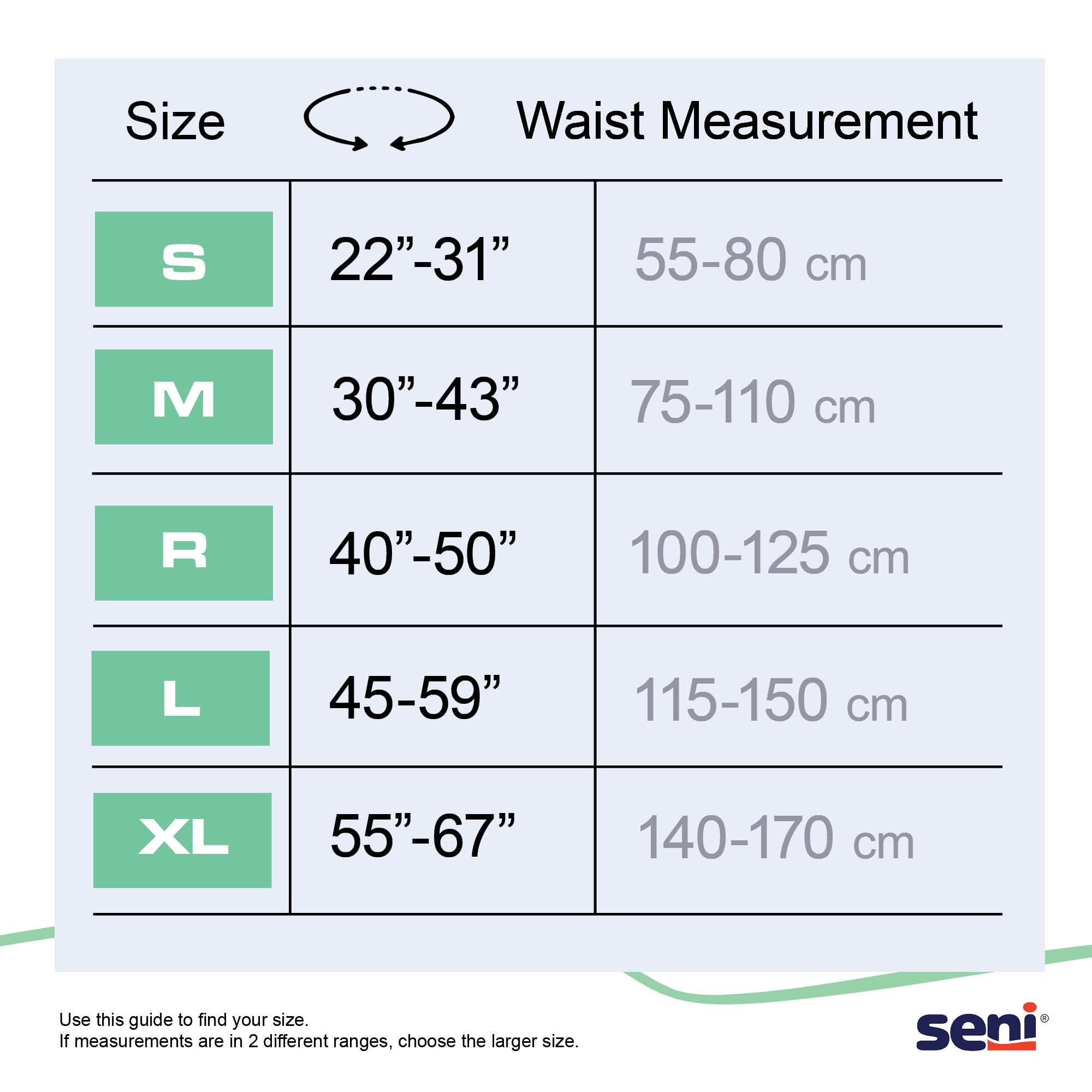 Seni® Super Plus Overnight Heavy Absorbency Incontinence Brief, Extra Large S-XL25-BP1