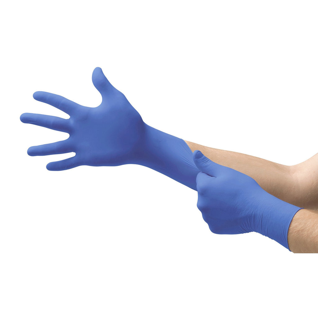 Micro-Touch® Nitrile Exam Glove, Small, Blue 6034301