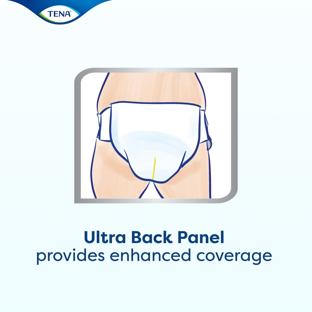 Incontinence Brief TENA Dry Comfort™ Adult X-Large Unisex Disposable Moderate Absorbency 67440