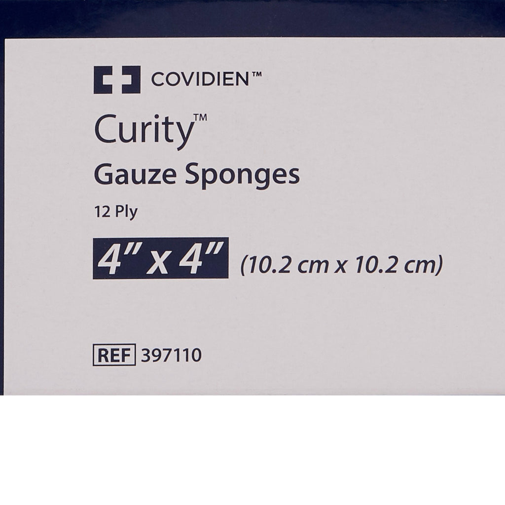 Curity™ Sterile USP Type VII Gauze Sponge, 4 x 4 Inch, 12-Ply 397110
