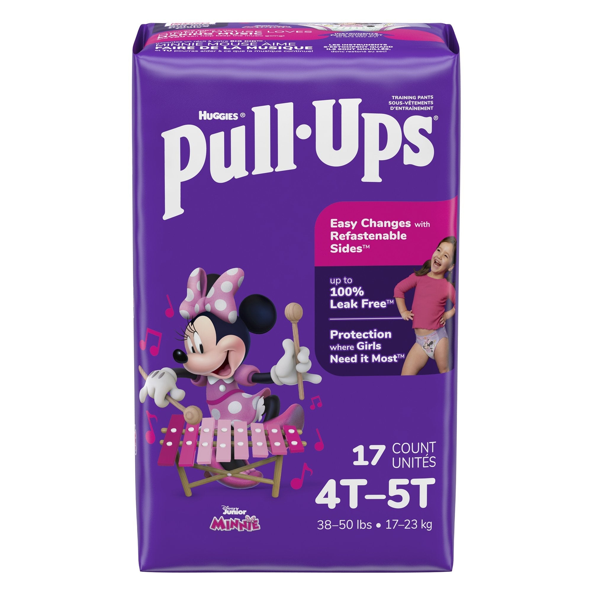 Pull-Ups® Learning Designs® for Girls Training Pants, 4T to 5T 51357