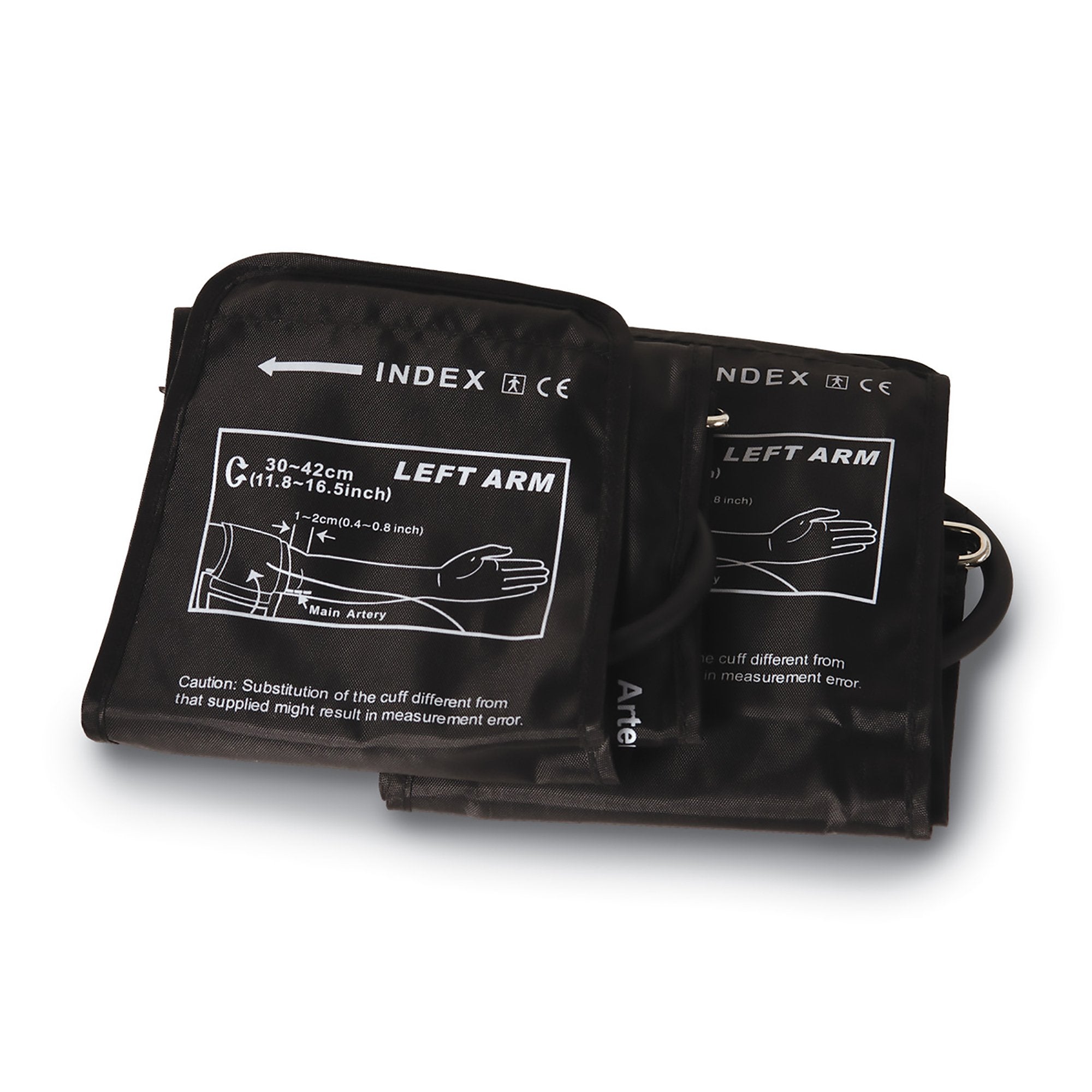 Mabis® One-Tube Blood Pressure Monitor, Digital, Black Cuff 04-655-001