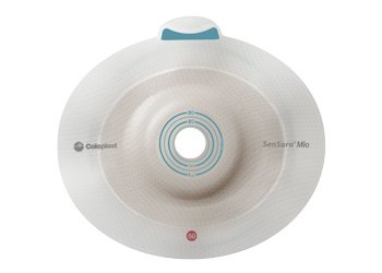 SenSura® Mio Flex Convex Light Ostomy Barrier, 31 mm Stoma Opening, Red Match 16487