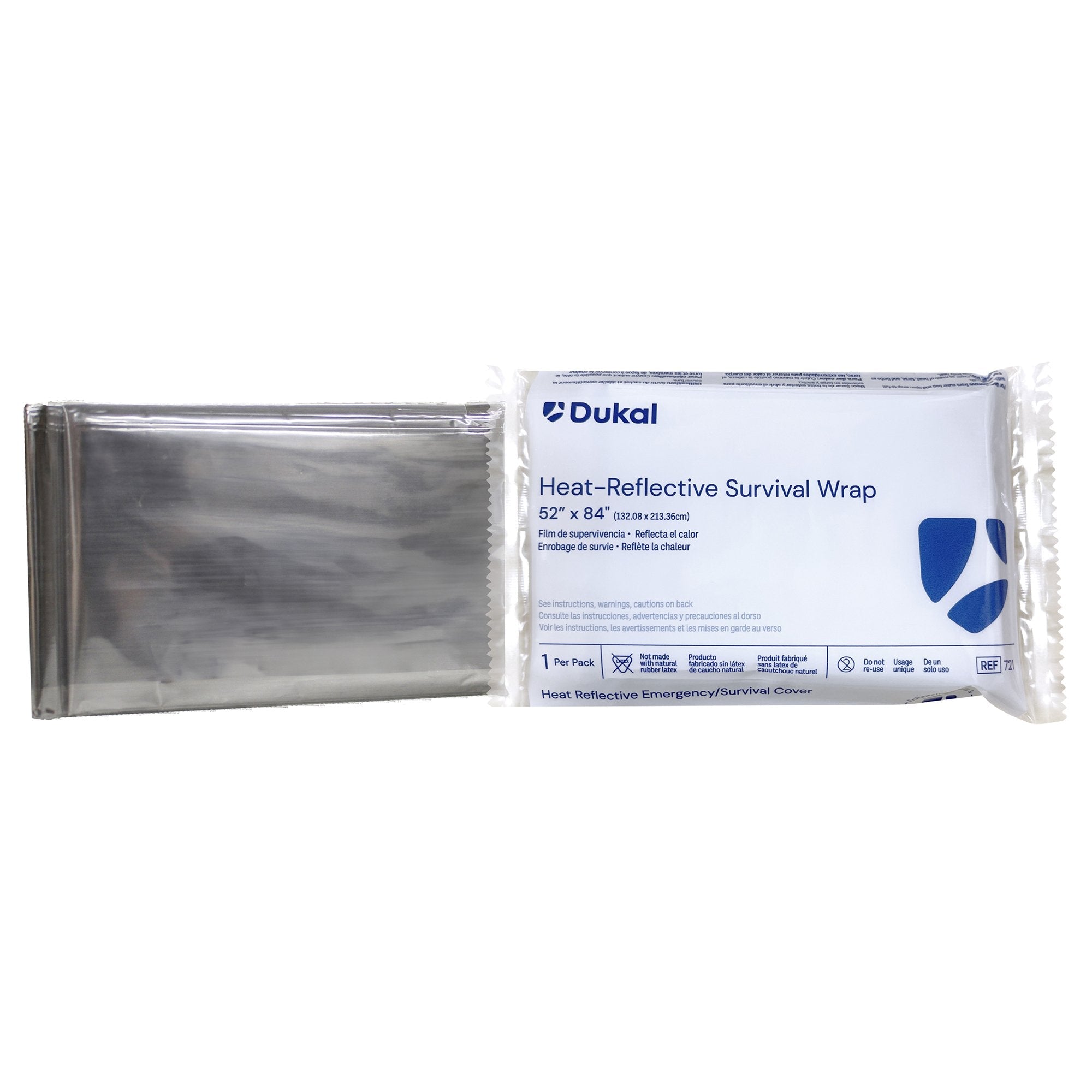 Dukal Survival Wrap, 52 x 84 Inch 721