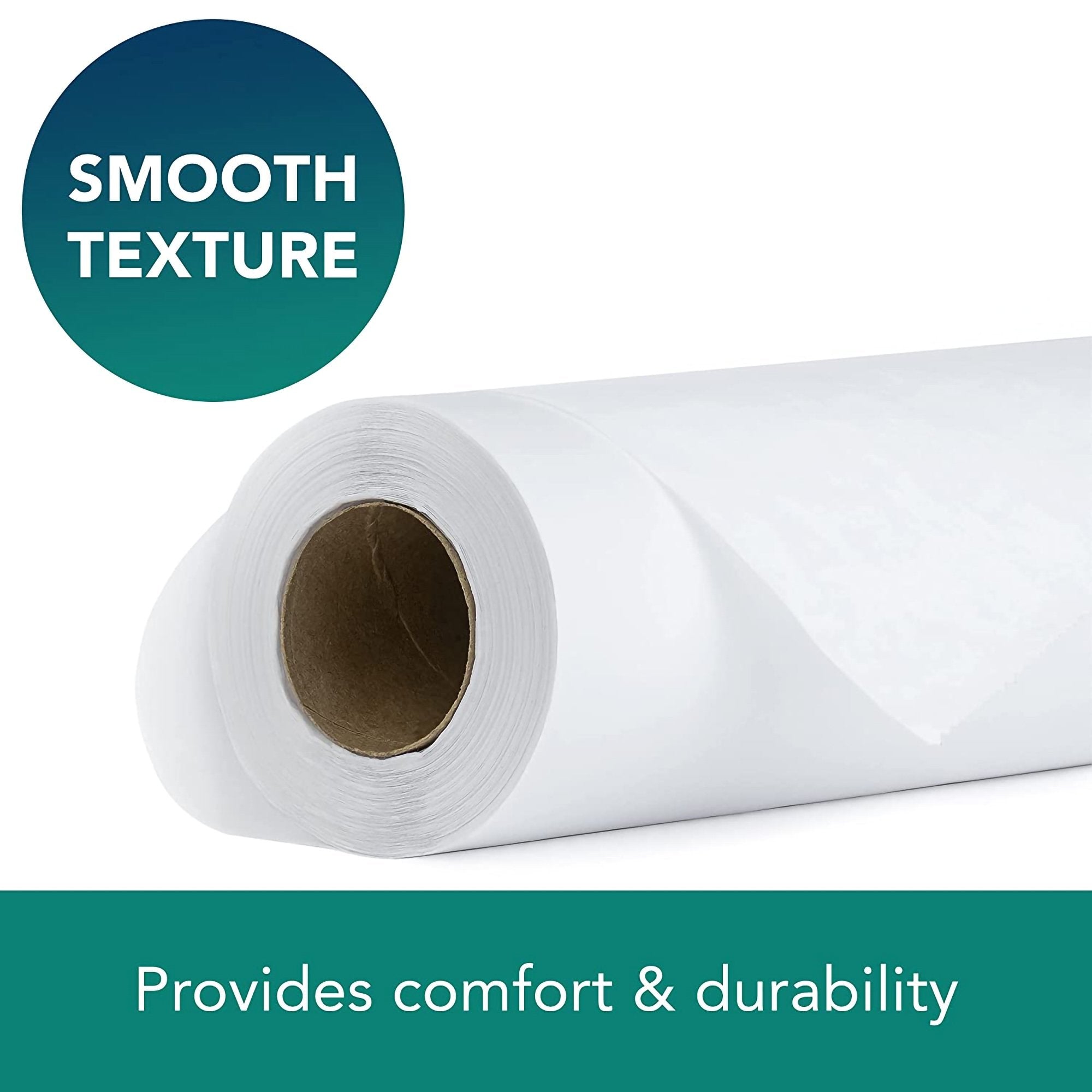 Tidi® Choice Smooth Table Paper, 18 Inch x 225 Foot, White 913182