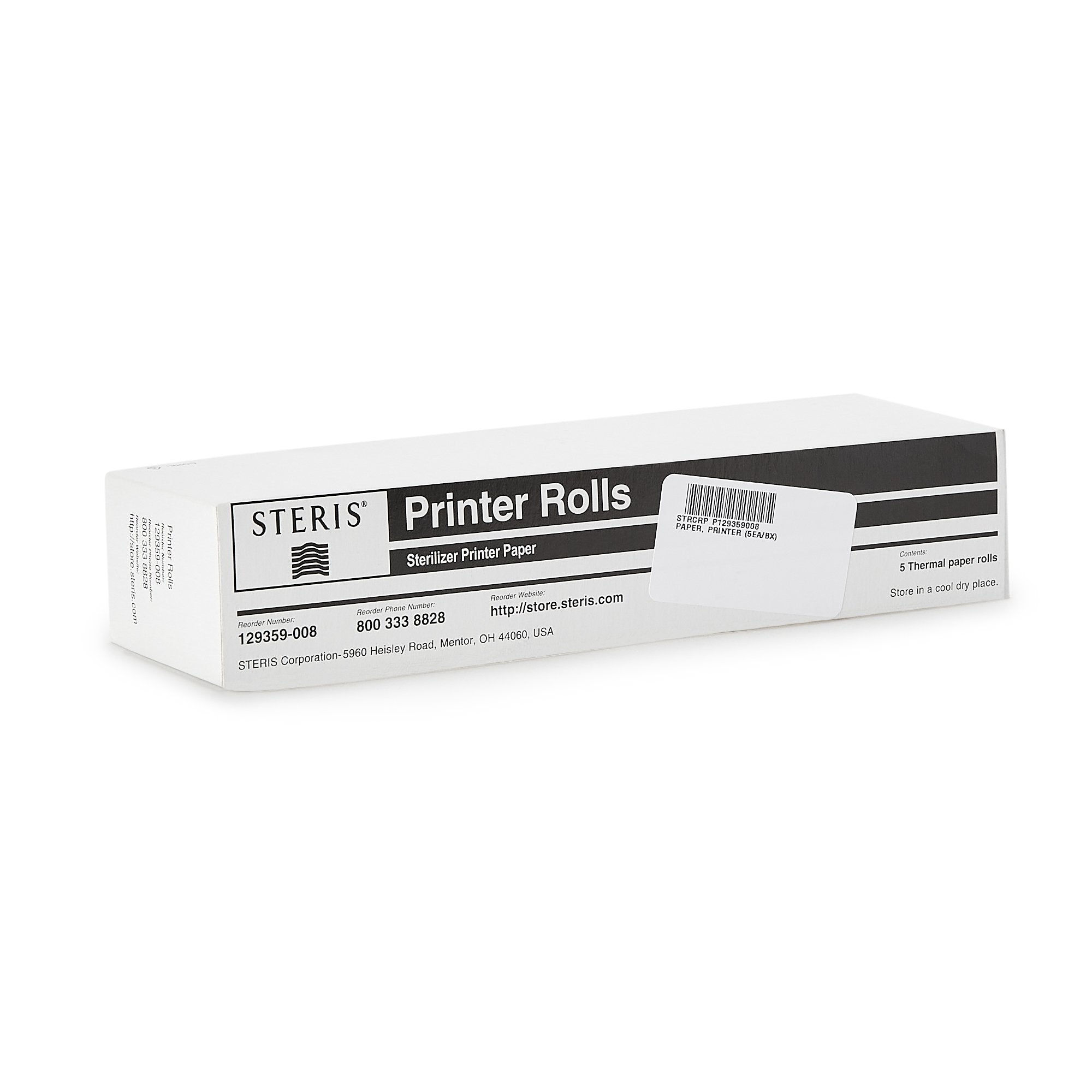 Steris Sterilizer Printer Paper P129359008