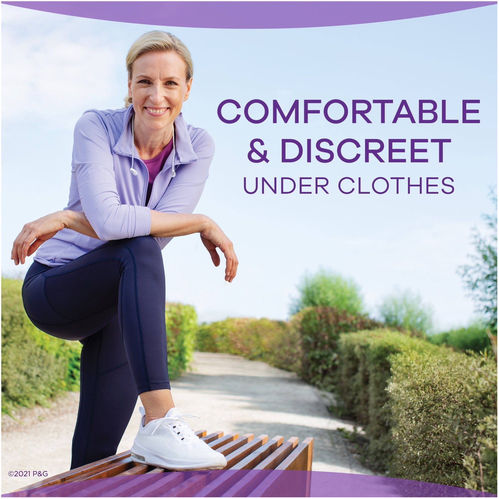 Always® Discreet Bladder Control Pad, Moderate 00037000904335