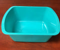 Wash Basin, Rectangular, 7 Quart, Turquoise GP42006