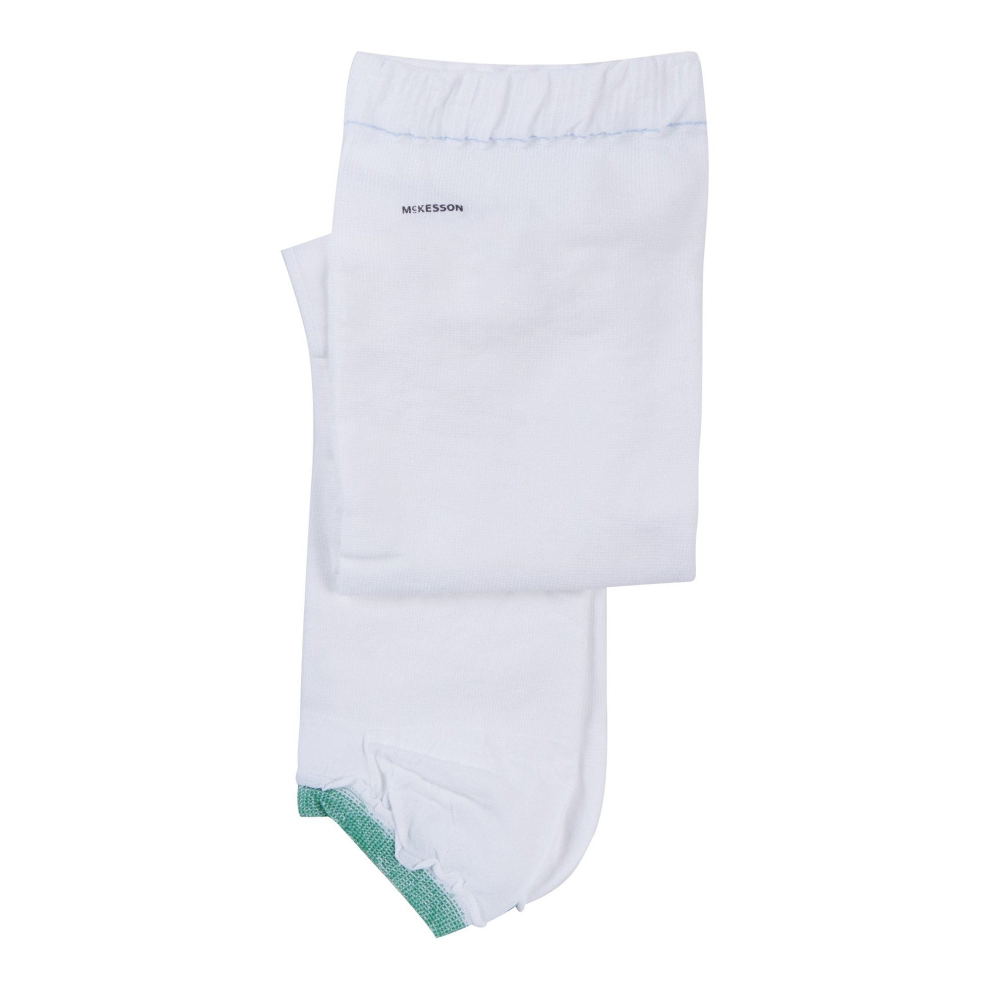 McKesson White Knee-High Anti-Embolism Stocking, Small / Long, 20 – 30 mmHg 84-11M