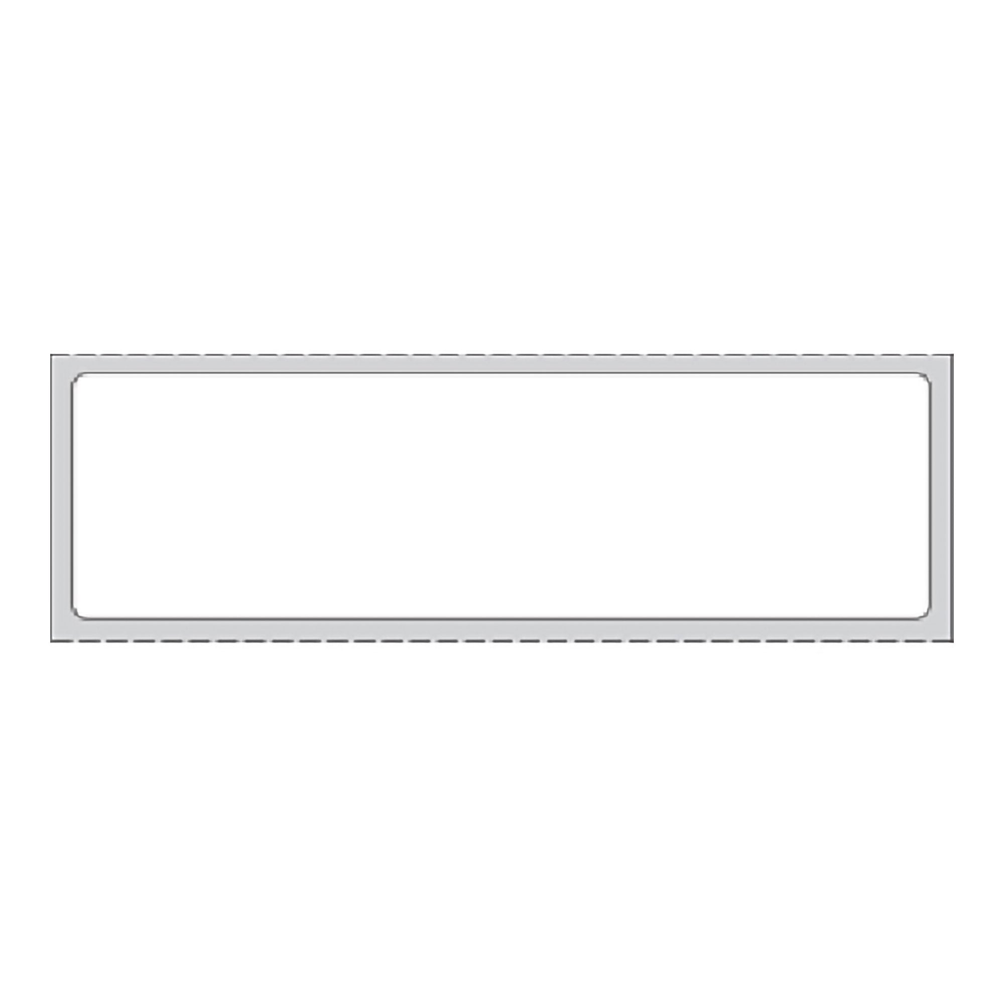 PDC® Blank Thermal Label, 3-1/2 x 1 Inch THERMD24