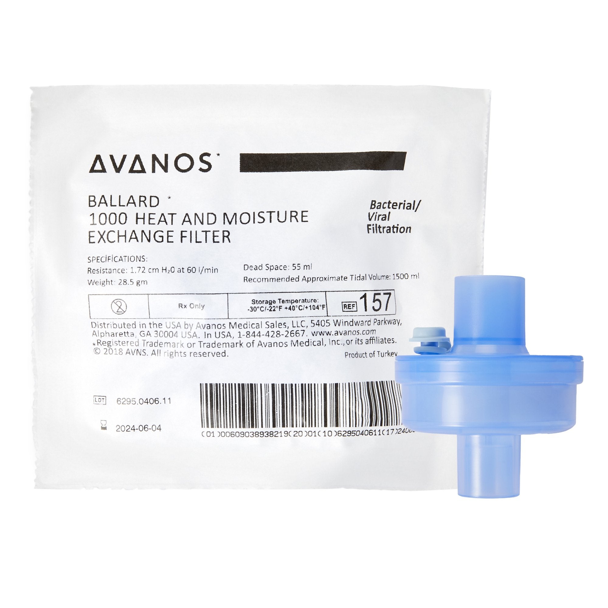 Trach Care® HME with Gas Sampling Port 157