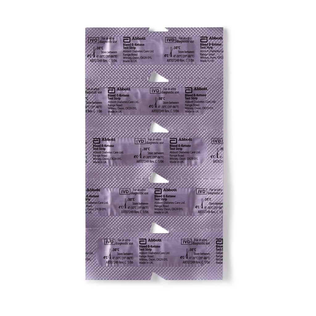 Precision Xtra Blood Ketone Test Strips 57599074501