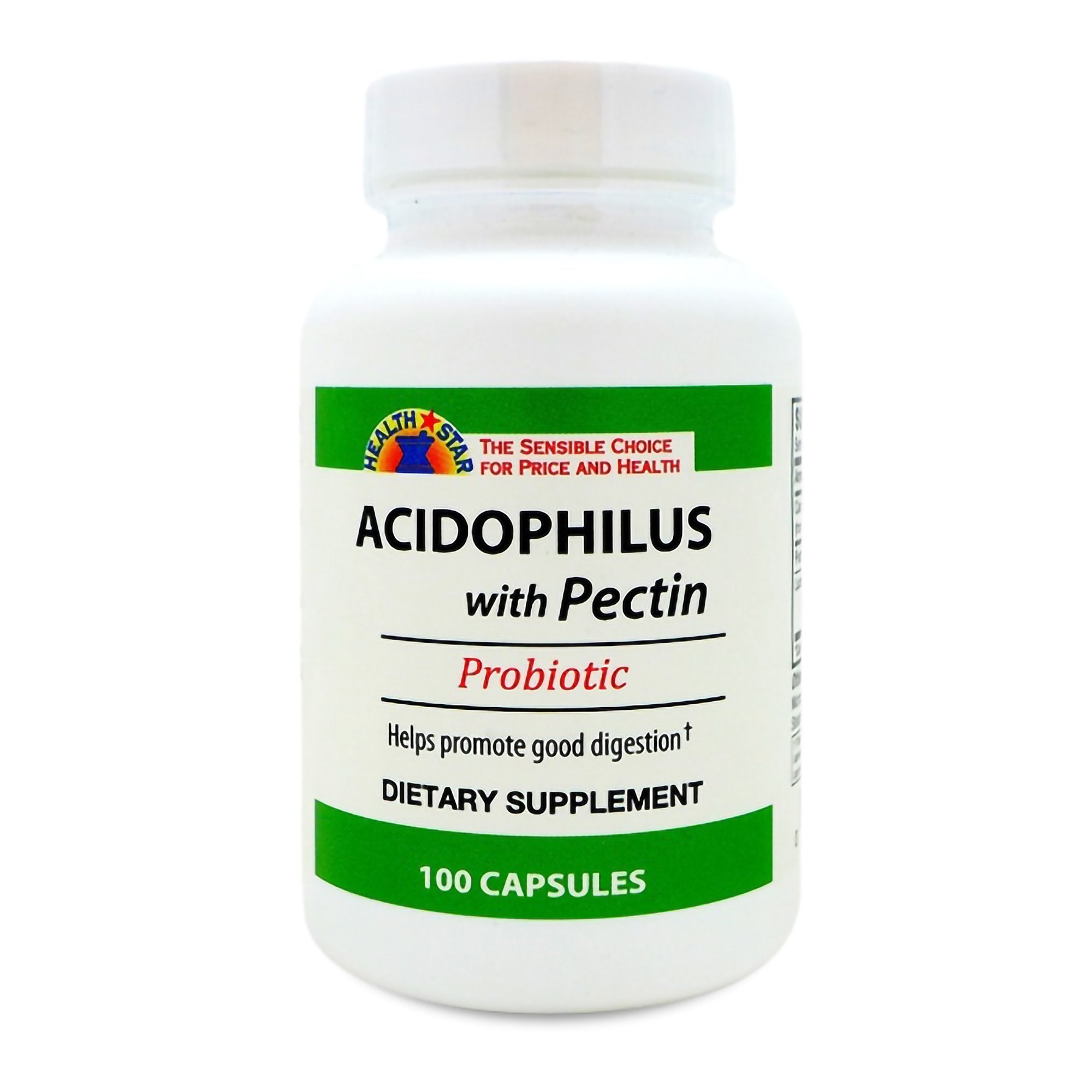 Health Star® Acidophilus with Pectin Probiotic 837-01-HST