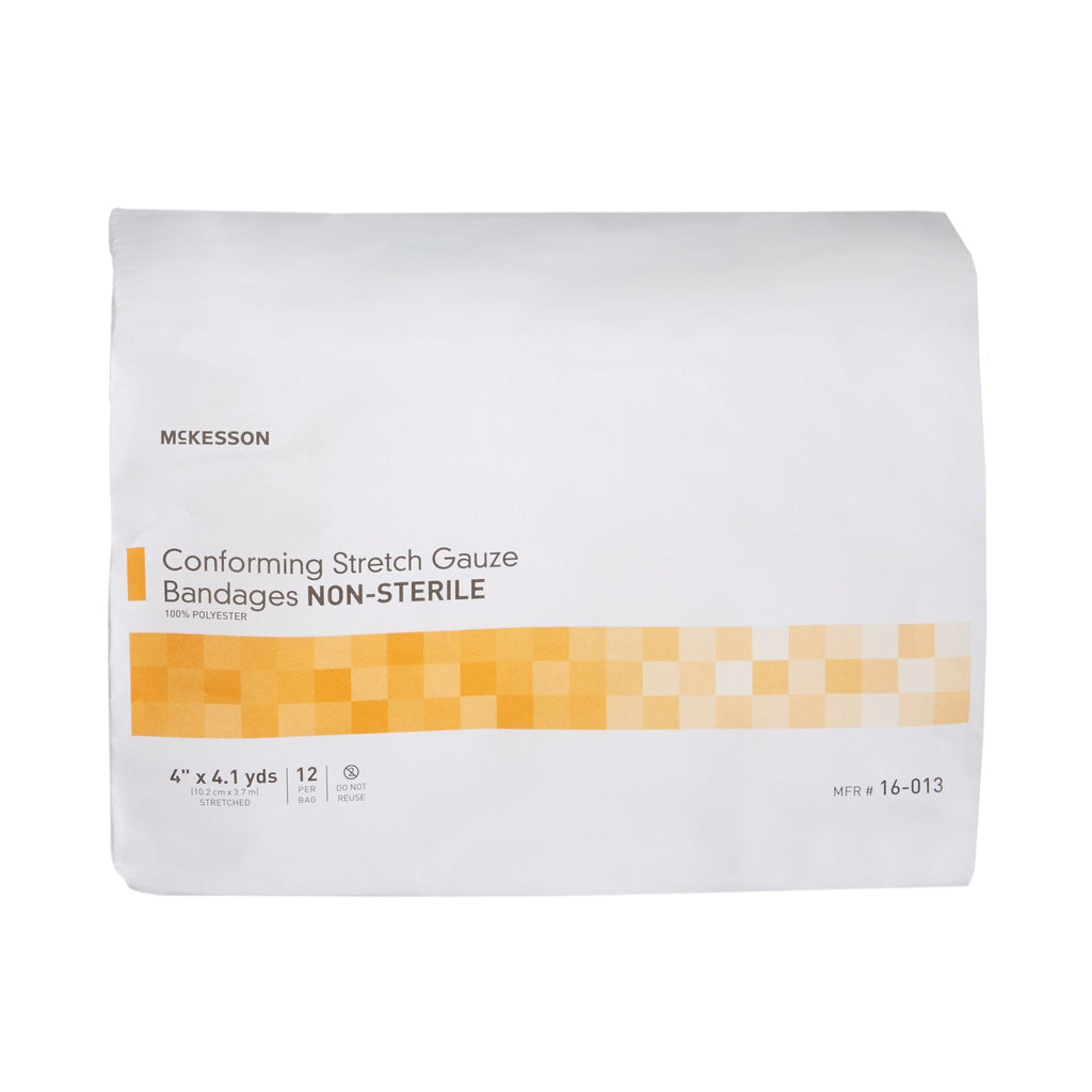 McKesson Conforming Bandage, 4 Inch x 4-1/10 Yard 16-013