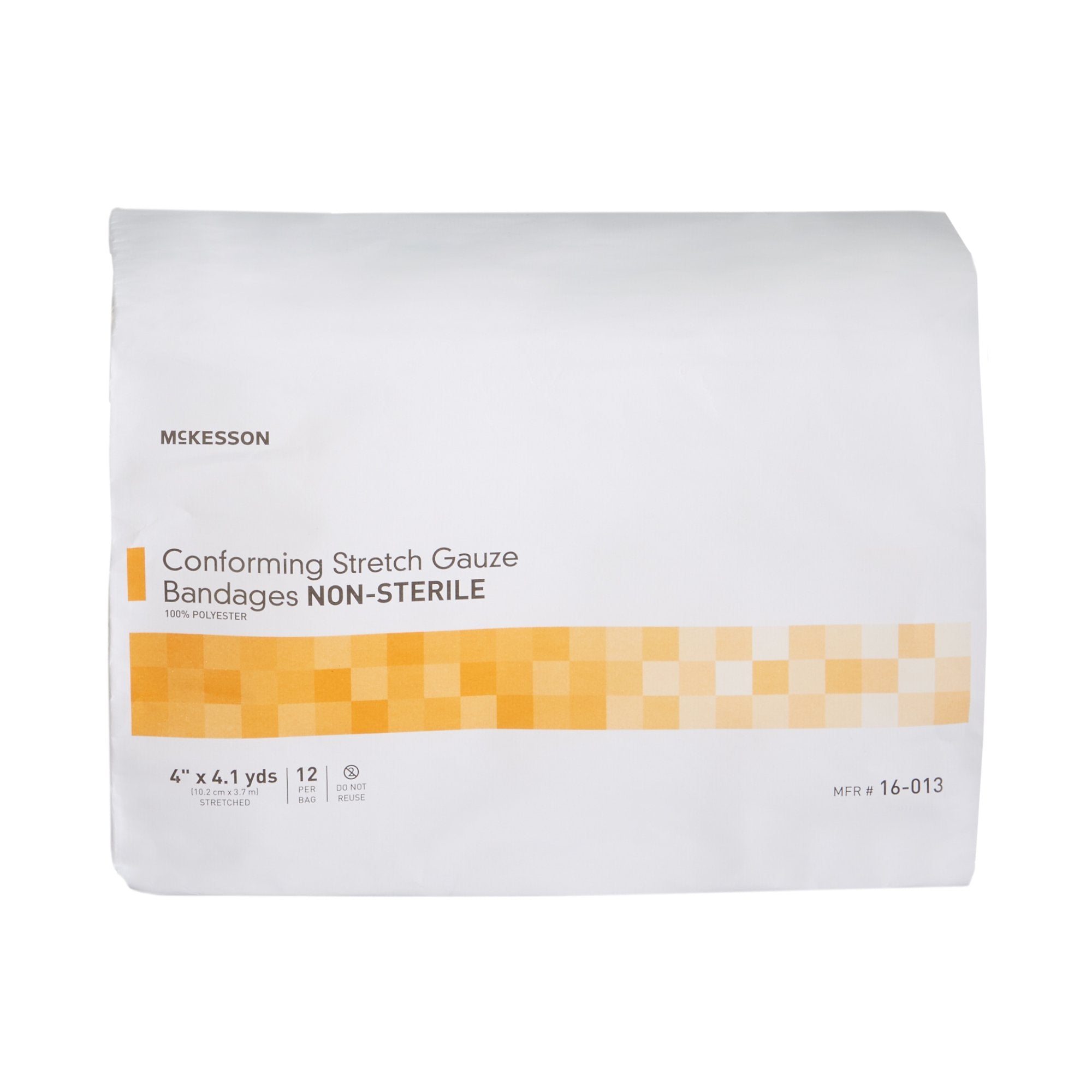 McKesson Conforming Bandage, 4 Inch x 4-1/10 Yard 16-013