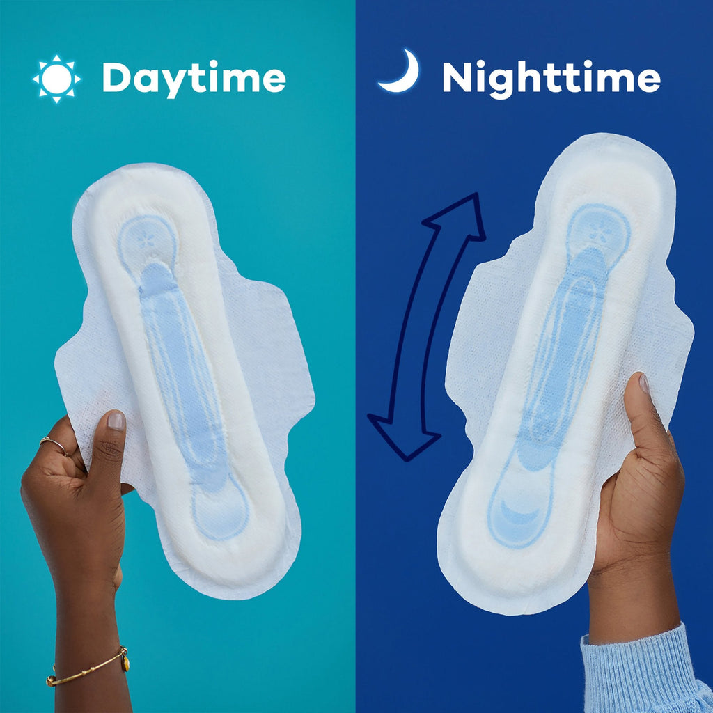 Always® Maxi Extra Heavy Overnight Pads with Wings, Size 5 03700017902