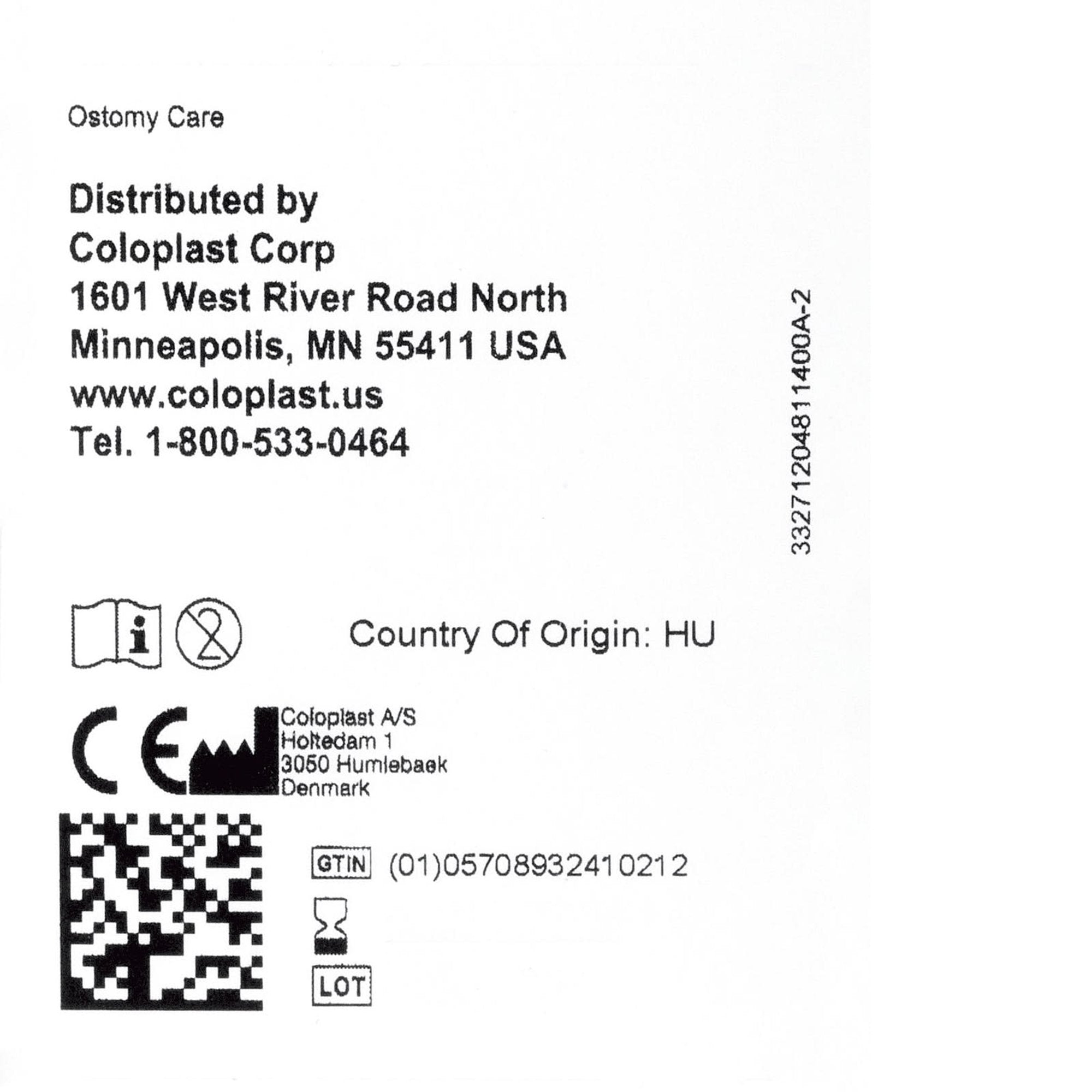 Ostomy Seal Brava® Thick 3/4 Inch (18mm) Stoma 2-1/2 Inch (64mm) - 4.2mm Thick 12048