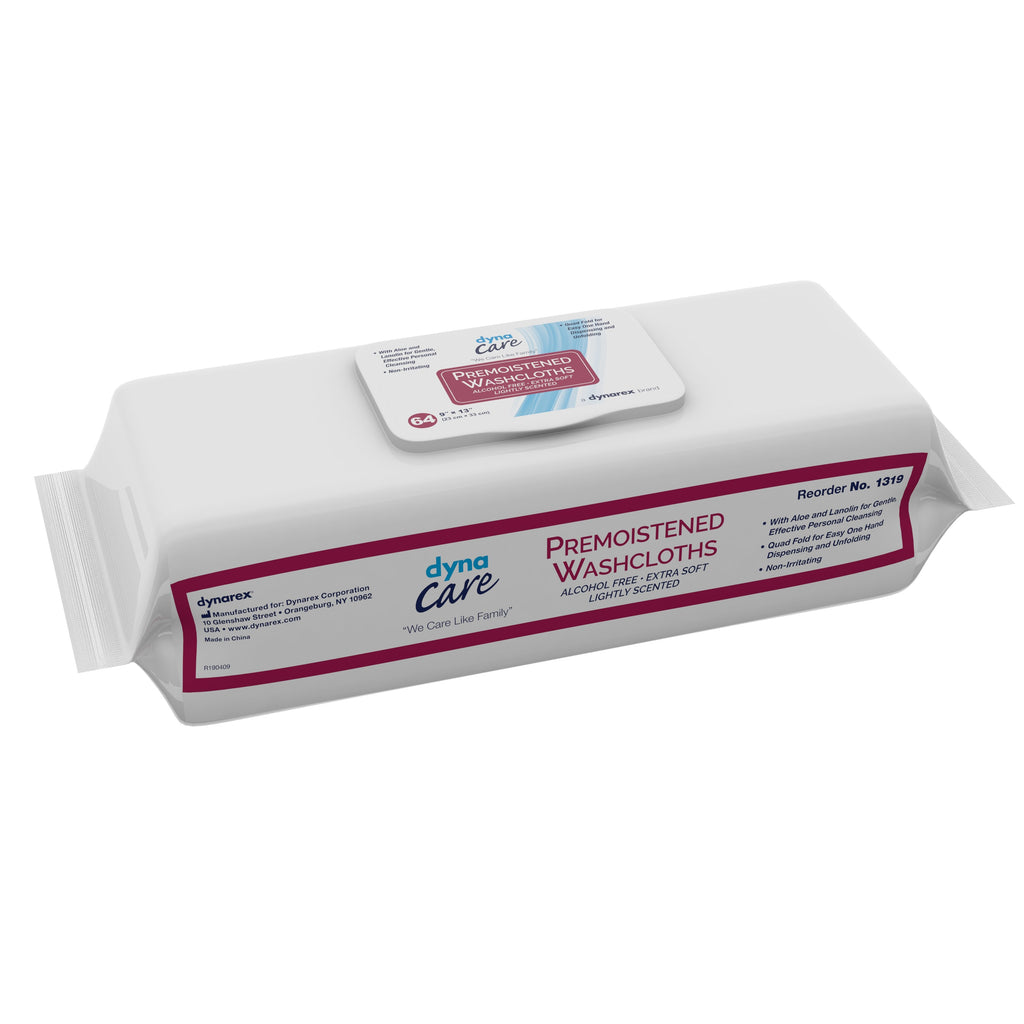 dynarex® Personal Cleansing Wipe, Unscented 1319