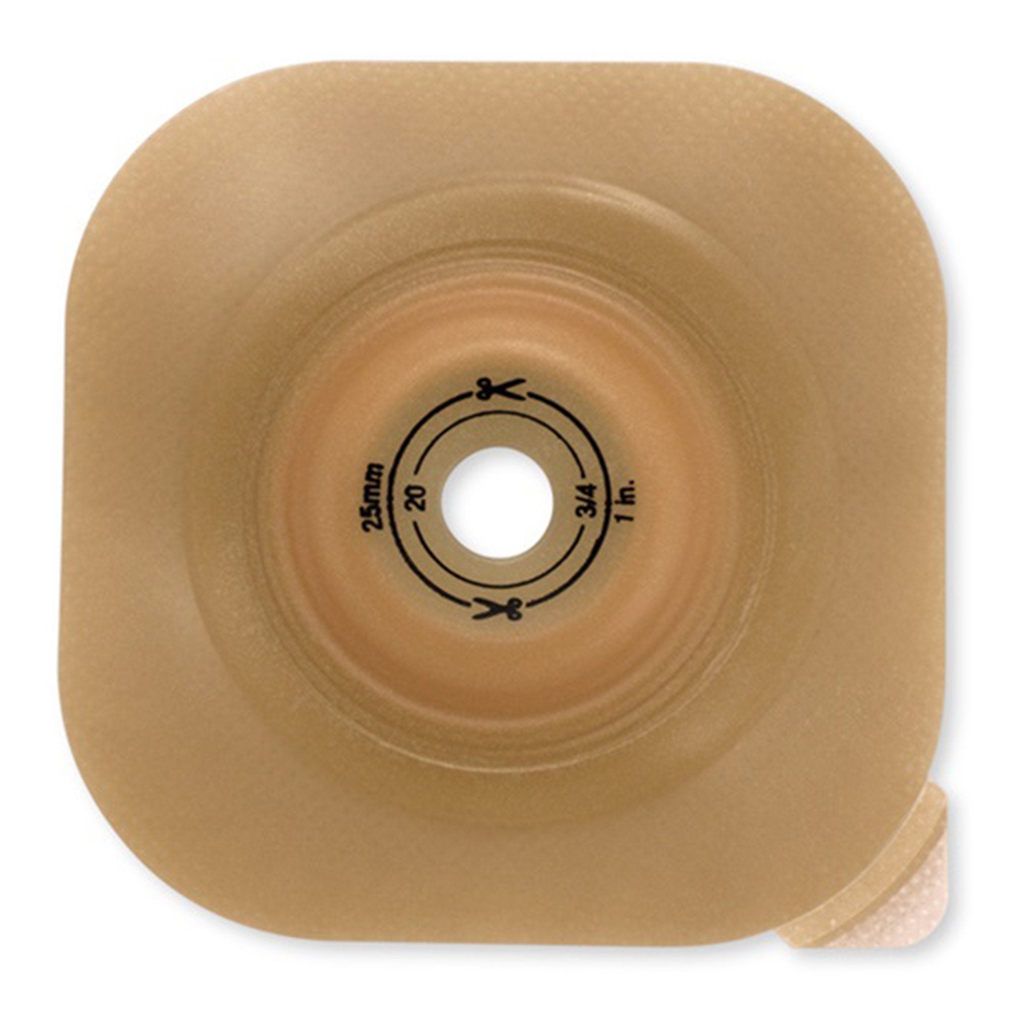 New Image™ Convex CeraPlus™ Skin Barrier, 70mm Flange, Up to 51 mm Opening, Blue 15304