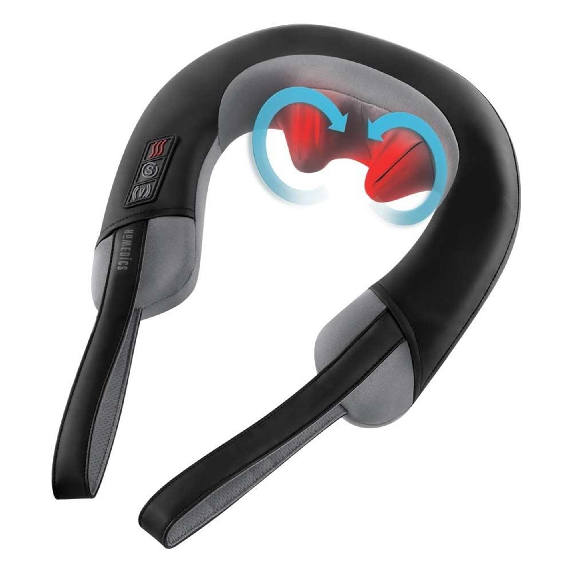 Neck Massager with Heat HoMedics® Pro Therapy Elite 6.10 X 12.8 X 12.8 Inch NMS-377HJ-TN