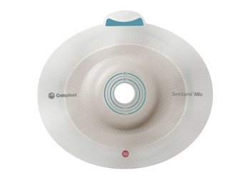 SenSura® Mio Convex Flex Ostomy Barrier, 35 mm Stoma Opening, Red Color Match 16488