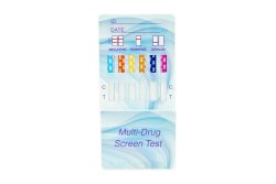 Drugs of Abuse Test Kit AMP, BZO, COC, OPI2000, THC 25 Tests CLIA Waived HDOA-754
