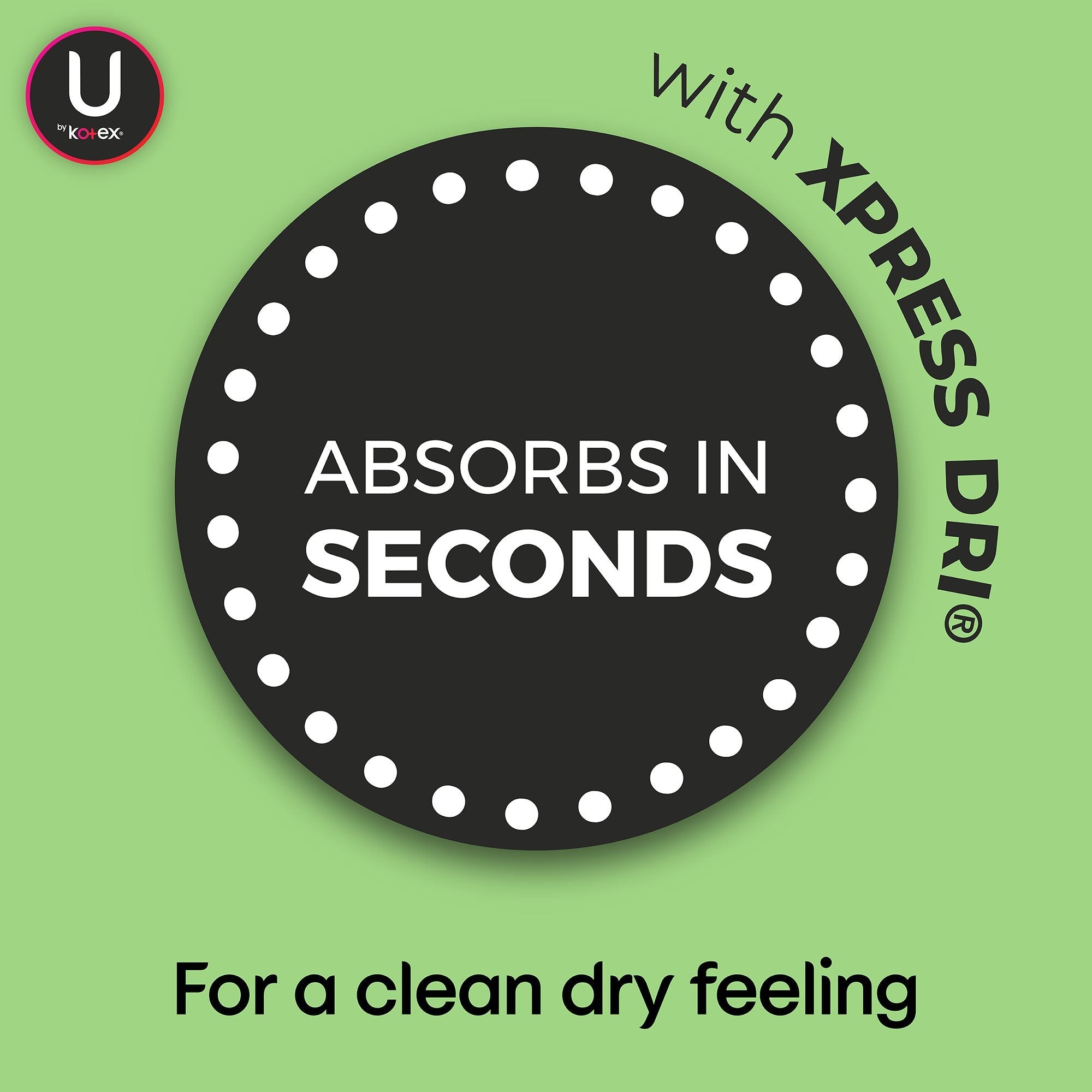 U By Kotex® Lightdays® Liners, Long 01247